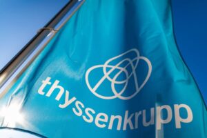 Bildet Thyssenkrupp AG eine Diagonal Ending Formation?